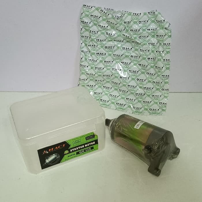Części zamienne do motocykli marki HACI Aluminium GN 125 Silnik startowy