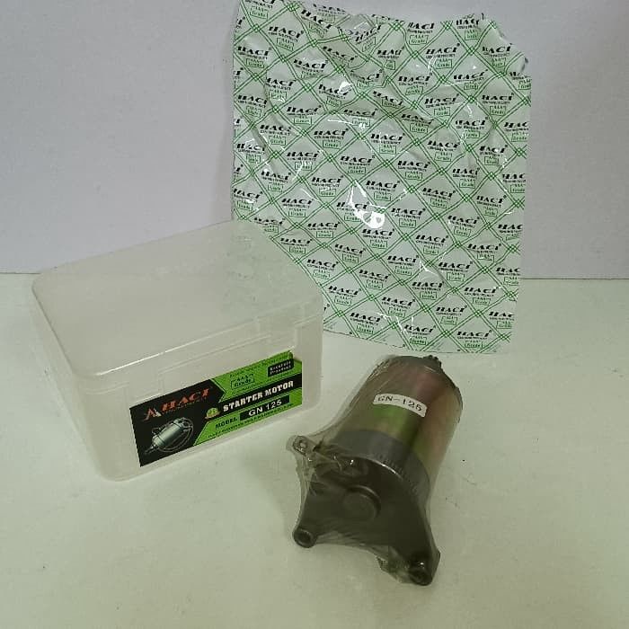 Części zamienne do motocykli marki HACI Aluminium GN 125 Silnik startowy