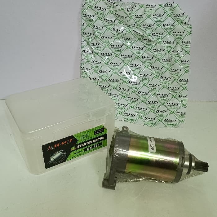 Części zamienne do motocykli marki HACI Aluminium GN 125 Silnik startowy