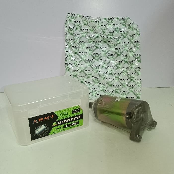 Części zamienne do motocykli marki HACI Aluminium GN 125 Silnik startowy
