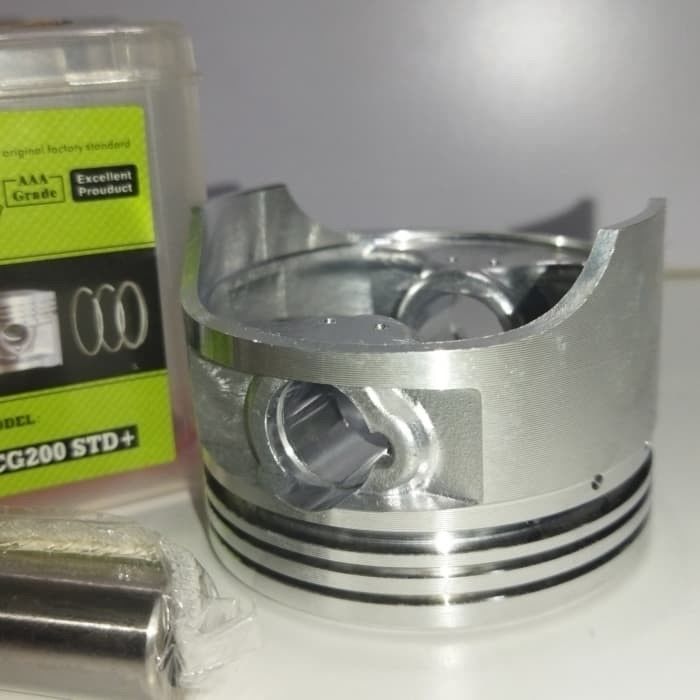 Zestaw tłokowy motocykla CG200 STD+ Standard Size Sliver Color