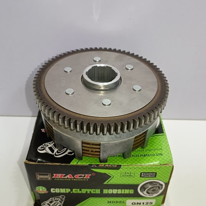 GN125 Metalowe obudowy sprzęgła motocyklowe COMP Marki HACI Części motocyklowe