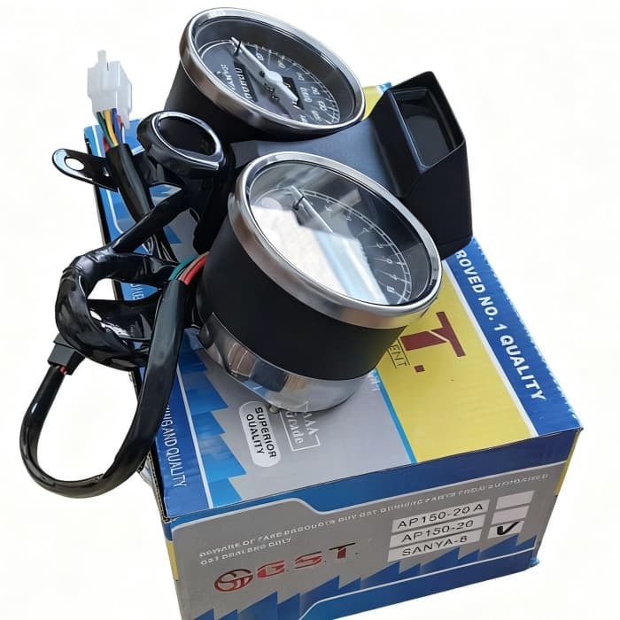 Affordable SANYA-8 Motorcycle Speedometer with 1 Year Warranty Digital Speed Clock