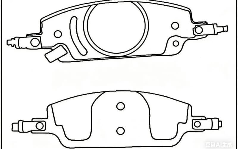 16124694-00 Auto Parts Front And Back Brake Pad for BYD Dolphin Original Parts OEM Quality
