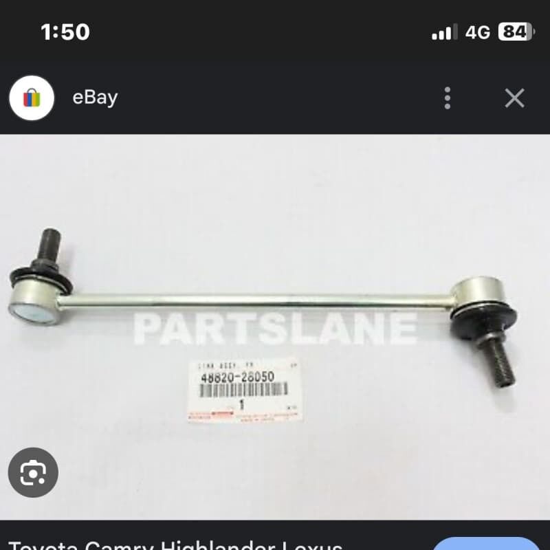 48820-28050 Vordere Stabilisatorverbindung Sway Barverbindung für Toyota Camry Highlander Lexus